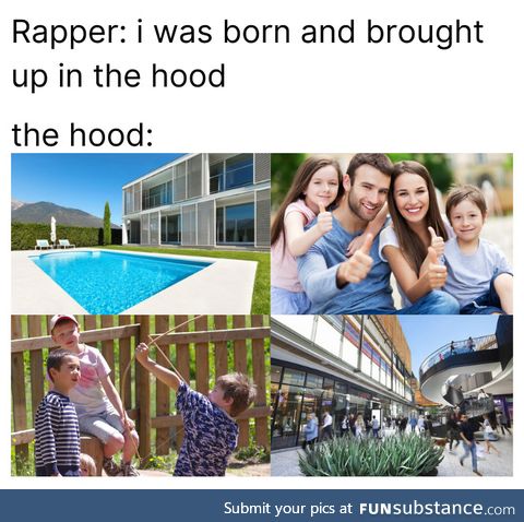 Straight outta the hood