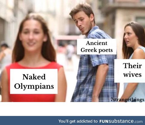 Turns out ancient Greece was super h*rny