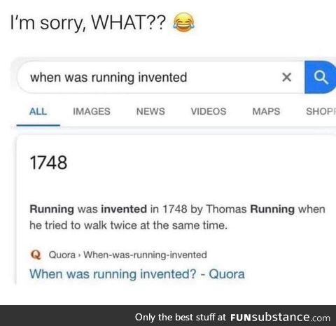 It was invented in this year