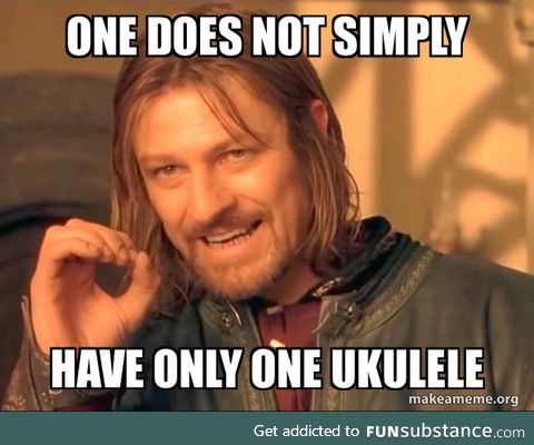 Ukulele acquisition syndrome is a real thing