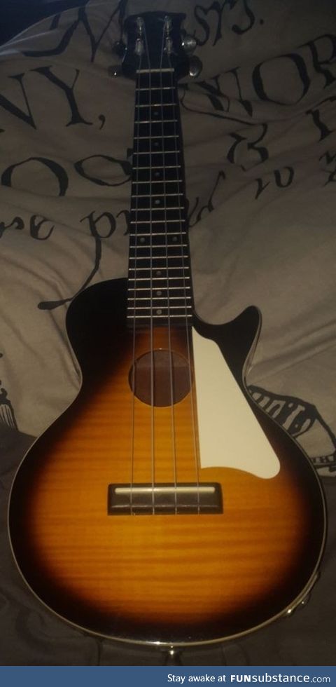 My main ukulele (epiphone Les Paul uke)