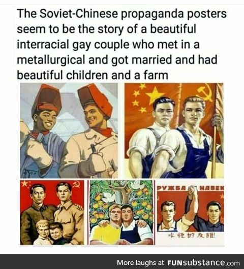 At least the Soviets and Maoists treated LGBT well...