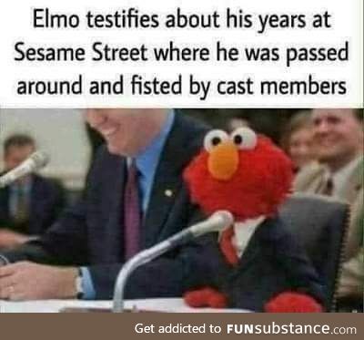 Elmo keeping it real