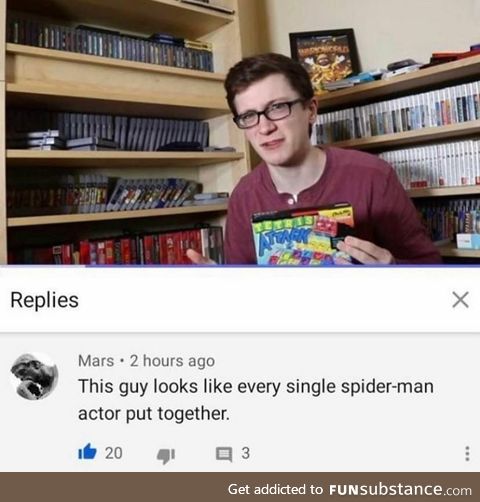 He is the man spider