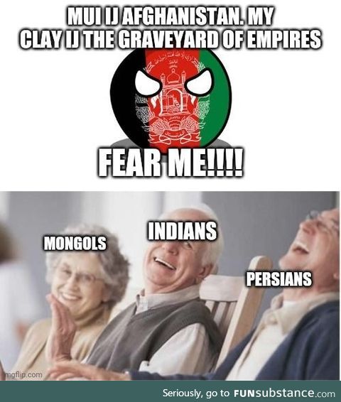 Afghanistan is the graveyard of.... Mostly Western Empires.