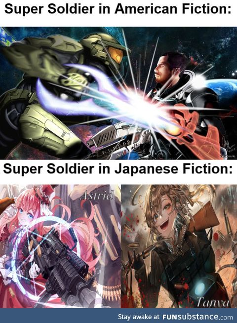 American vs Japanese
