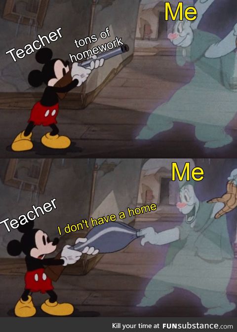 I won this round, teacher