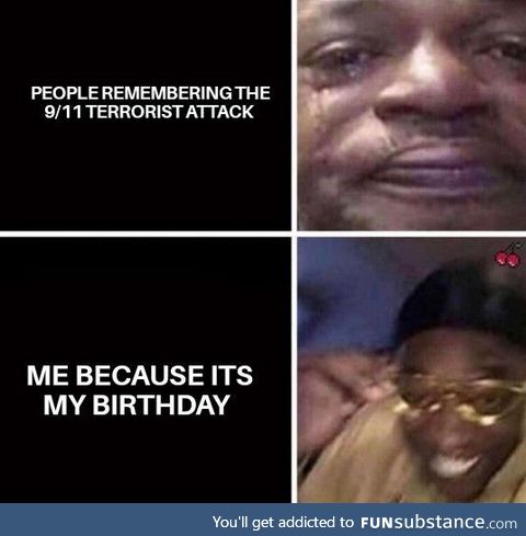Iam the only one celebrating
