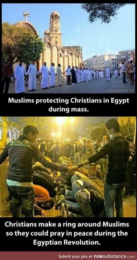 Christians protecting Muslims protecting Christians