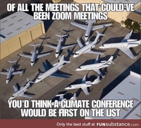 Climate conferences don't zoom