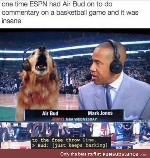 Air bud just keeps barking