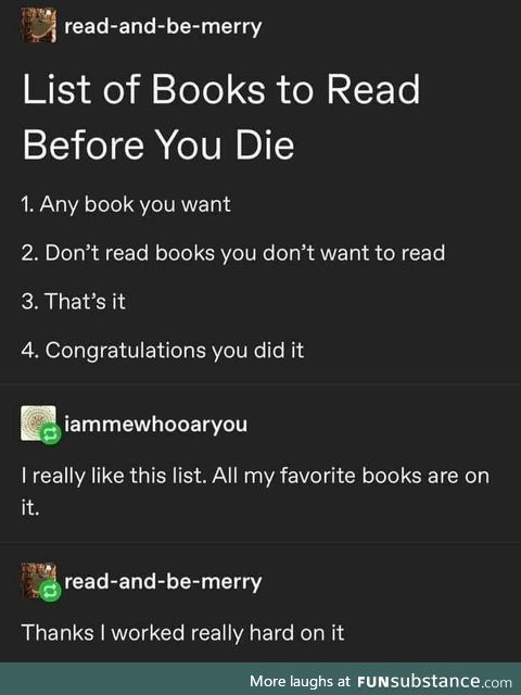 Books to read before you die