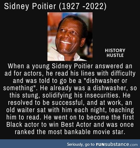 RIP, Sidney Poitier.