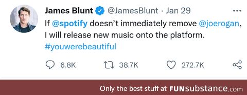 James Blunt threatens to release new music