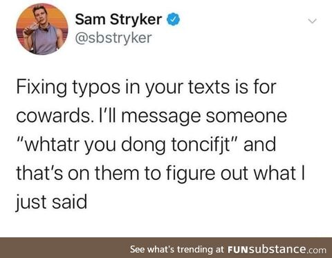 Fixing typos in your texts