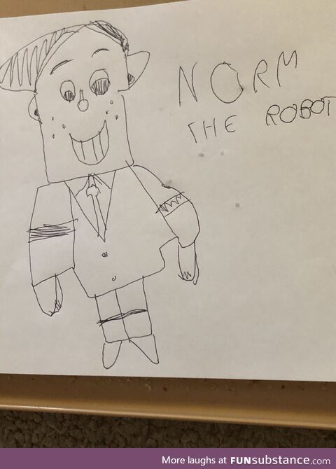 Norm The Robot (from Phineas + Ferb)