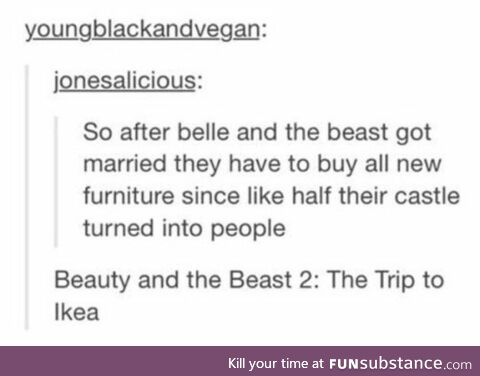 Beauty & The Beast 2: Belle's Magical Trip to Ikea