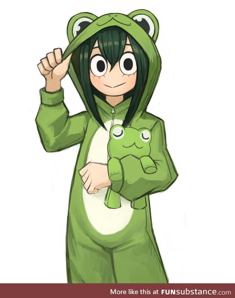 Froggo Fun R #63/Froppy Friday - Snug Frog in Onesie