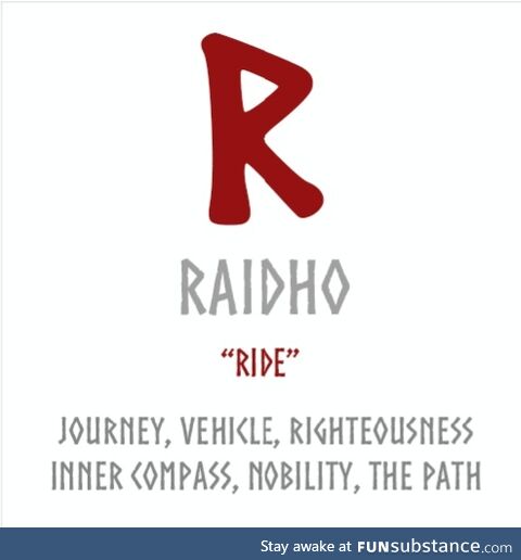 Rune Meaning - Raidho