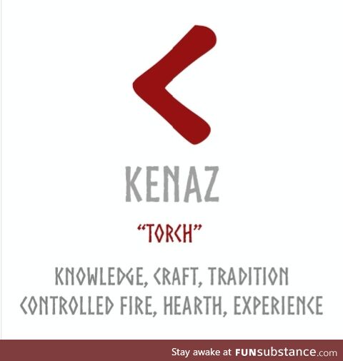 Rune Meaning - Kenaz