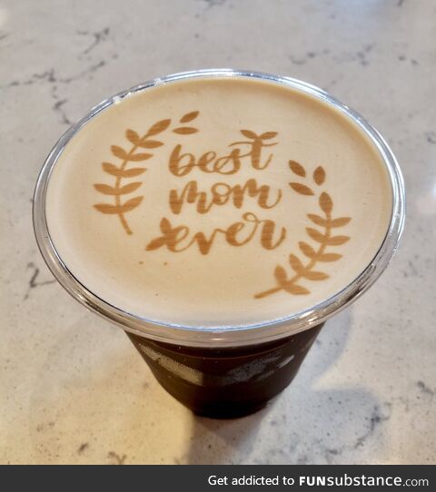 Coffee Art #4/Special - Happy Women's/Mother's Day!