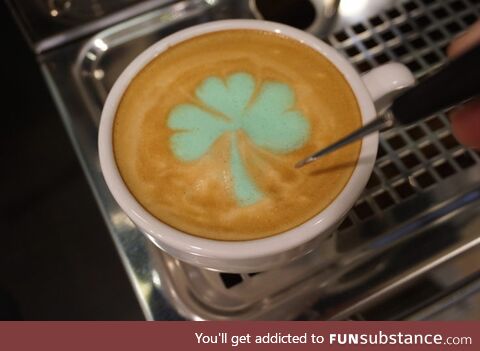Coffee Art #13/Special - Happy Saint Patrick's Day!