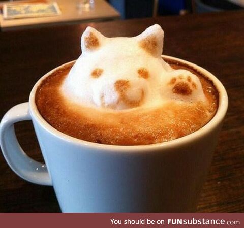 Coffee Art #19 - Pupper
