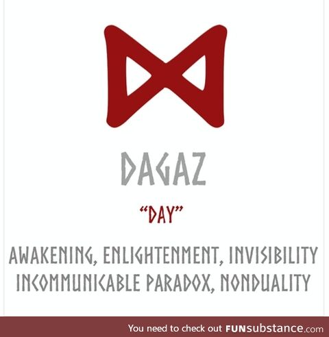 Rune Meaning - Dagaz