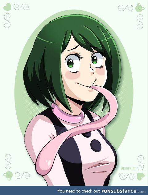 Froggo Fun R #92/Froppy Friday - Ochako?