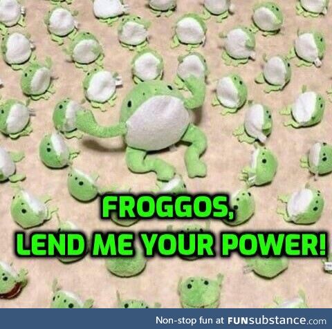 Froggo Fun R #100/Special - Frogs. Together. Strong