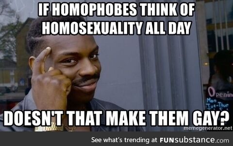 Homophobia is Hella gay