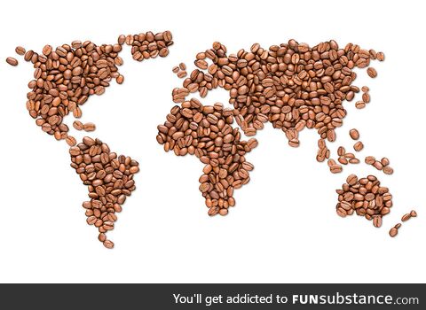 Coffee Art #45 - The World