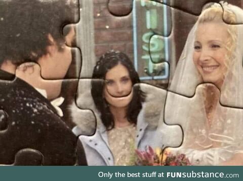 The One Where Monica Pulls a Funny Face During Phoebe's Wedding