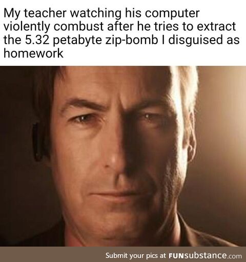 "wow he did so much homework"