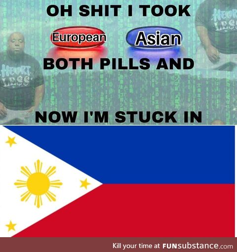Philippines is a mess of local culture and Spanish influence