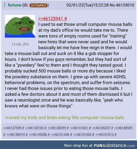 Anon likes sucking balls