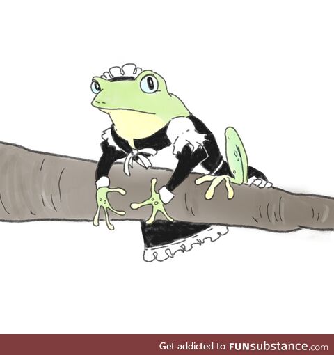 Froggo Fun R #128 - Maid to Croak