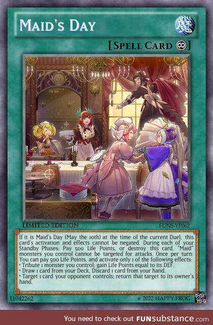 YugiPro #62/Special - Maid My Day