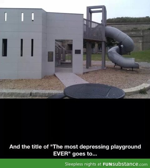 Most depressing playground ever