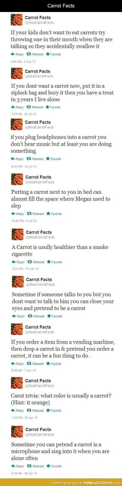 Interesting Carrot Facts