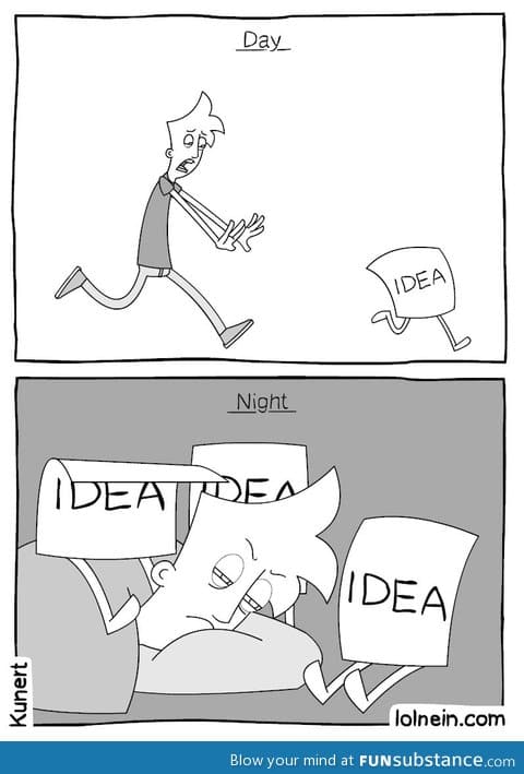 Who needs ideas anyway?