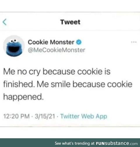 Cookies are wholesome
