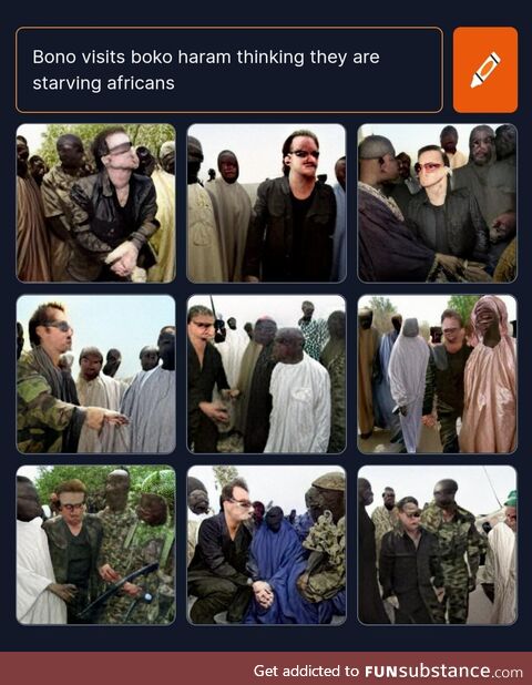 Bono visits Africa