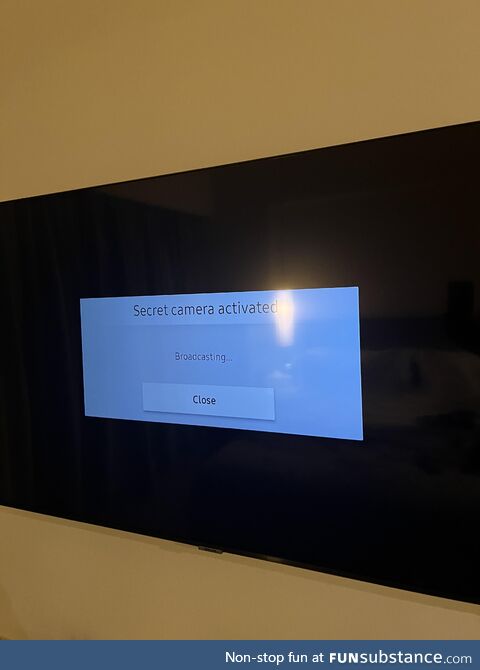 TIL you can change a hotel TVs welcome message