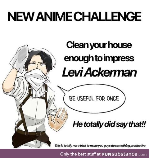 New anime challenge!!