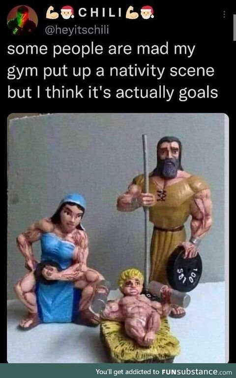 Get holy and get swoly