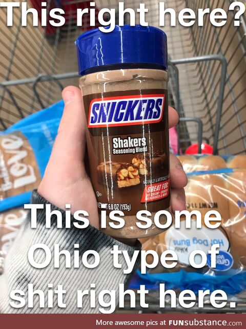 “Honey, are you okay? You’ve barely touched your Snickers seasoned chicken.”