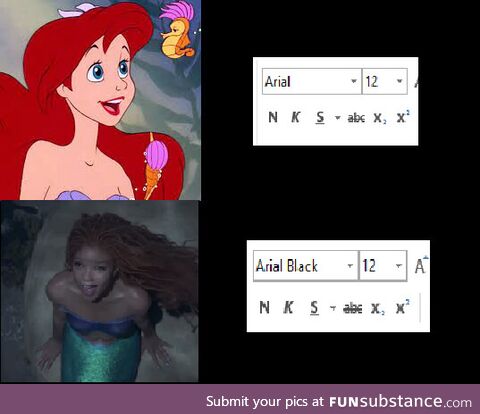 Ahh yes, Arial