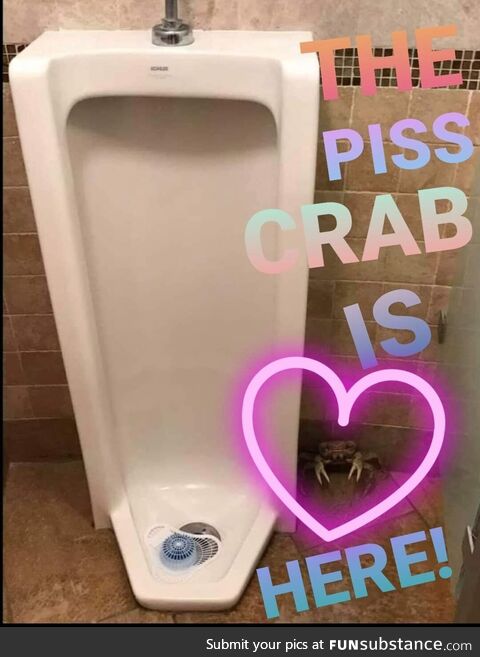 Piss crab