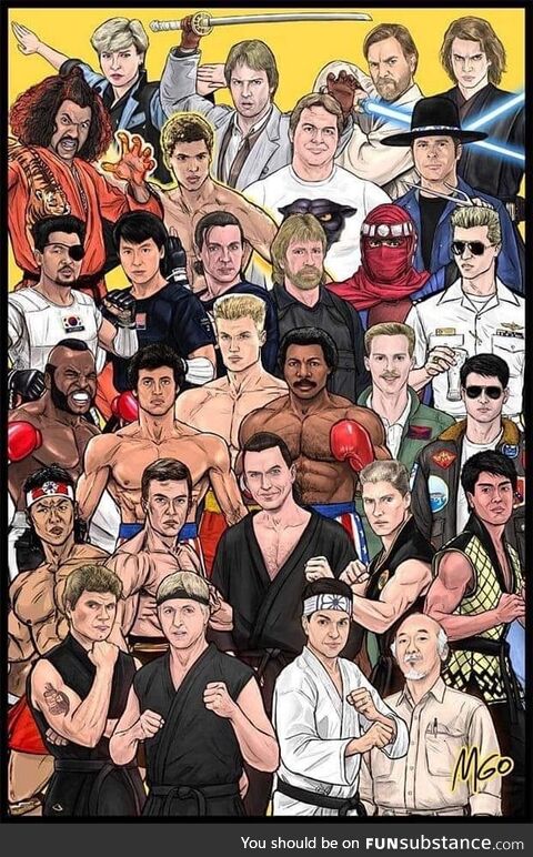 Heroes of the 80s & 90s